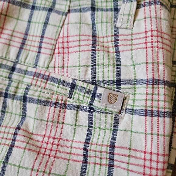 Brixton Plaid Victory Straight Chino Pants - Picture 9 of 9